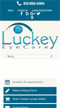 Mobile Screenshot of luckeyeyecare.com